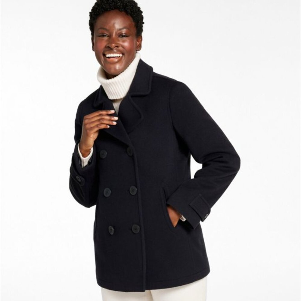 J. Crew: Wool Pea Coat with 3M™ Thinsulate™ Insulation